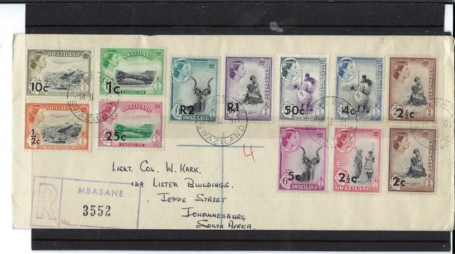 Image of Swaziland 65/77a FU